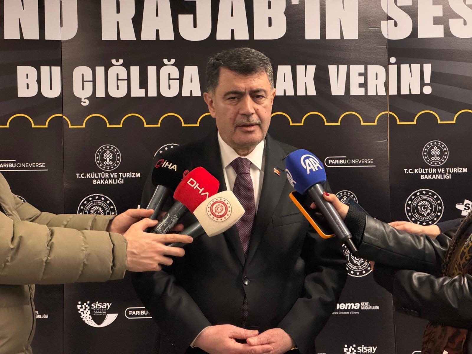 Ankara'da 'Hind Rajab'ın Sesi' Film Gösterimi: Soykırım Gerçekliğine Dikkat Çekildi