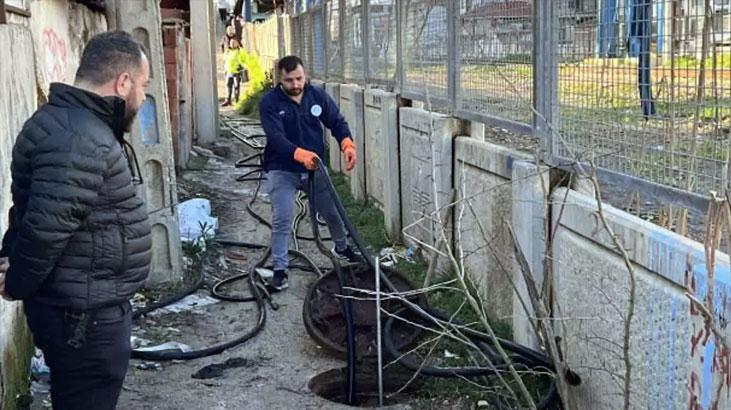 Manisa'da Kanalizasyon İhbarı Ekipleri Ayağa Kaldırdı