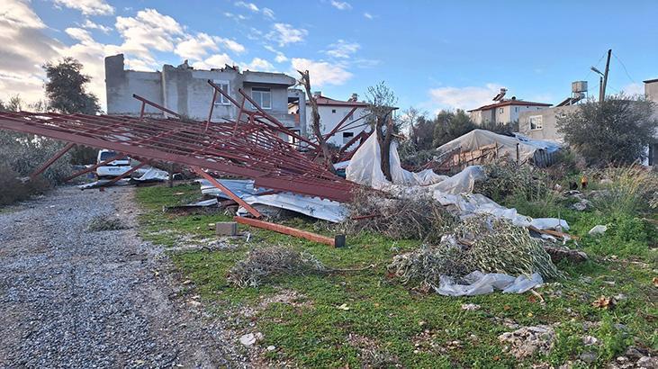 Antalya'da Hortum Yıkıma Neden Oldu: Evler Hasar Gördü, Bir Kişi Yaralandı