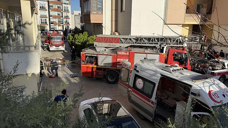 Tekirdağ'da Korkunç Olay: Yangın Ortasında Bıçaklanmış Kadın Bulundu