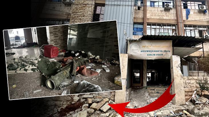 Halep'te Terör Örgütünün Hastaneyi Karargaha Dönüştürdüğü Ortaya Çıktı