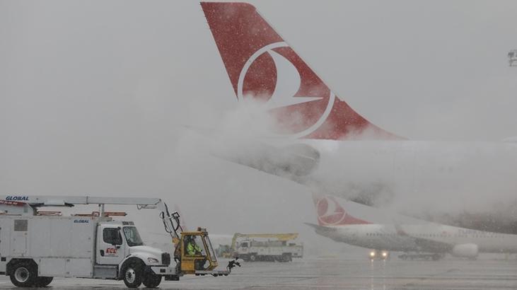 THY'den Hava Koşulları Nedeniyle 54 Uçuş İptali