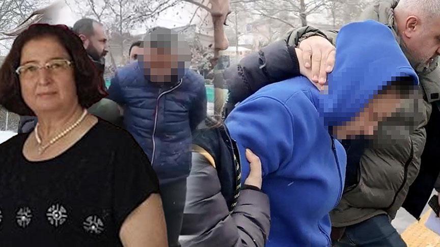 Teyzesini Öldürüp Evi Ateşe Veren Yeğen ve Eşi Adliyeye Sevk Edildi
