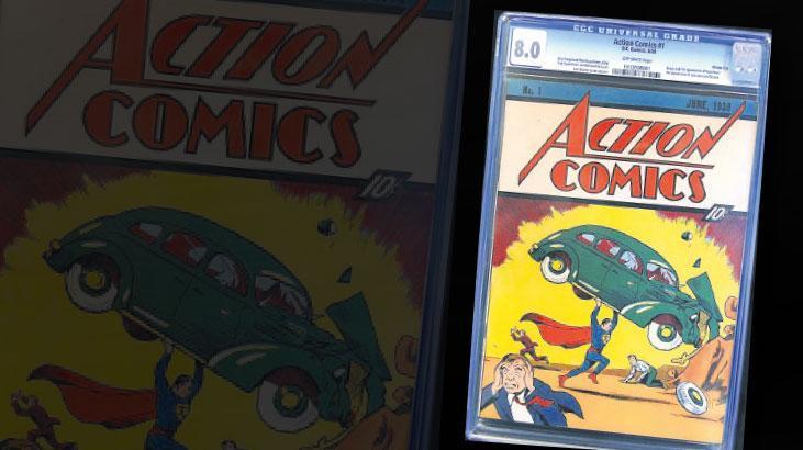 Superman Çizgi Romanından Tarihi Rekor: Action Comics No. 1 Milyonları Aştı