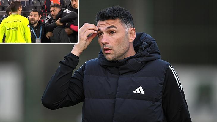 Gaziantep FK-Kocaelispor Maçında Tansiyon Yükseldi: Burak Yılmaz Hakemle Tartıştı, Kırmızı Kart Gördü