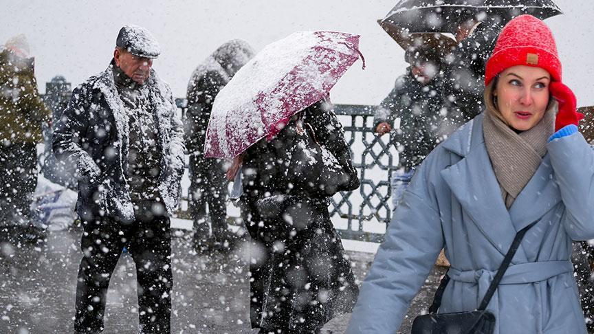 Meteoroloji'den Yeni Hava Durumu Tahmini: İstanbul'a Kar Geri Dönüyor