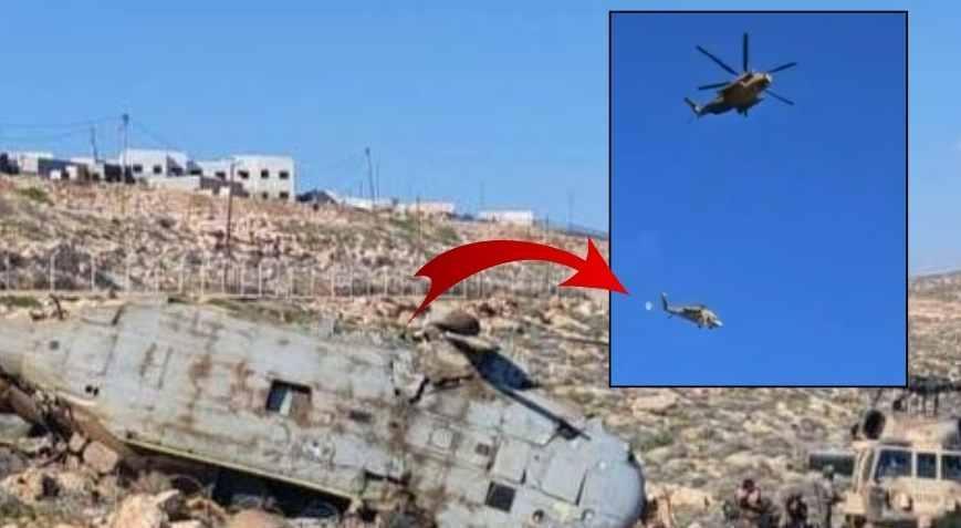 İsrail Helikopteri Kurtarma Operasyonunda Düştü: Faciadan Dönüldü
