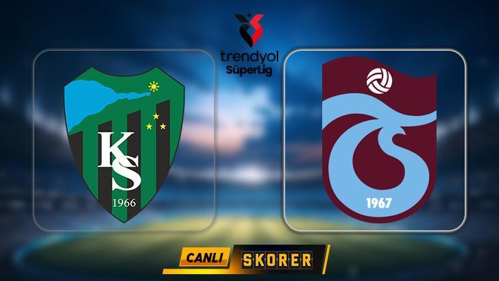 Kocaelispor ve Trabzonspor Süper Lig'de Karşı Karşıya