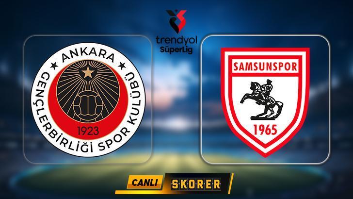 Süper Lig'de Gençlerbirliği ve Samsunspor Karşı Karşıya: İlk Yarıda Gol Sesi Yok