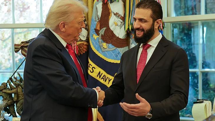 ABD Başkanı Trump ve Suriye Cumhurbaşkanı Şara'dan Ortak Açıklama: DEAŞ'la Mücadelede İşbirliği Vurgusu