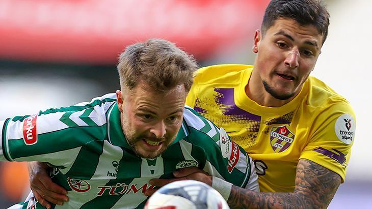 Konyaspor, Son Dakika Golüyle Eyüpspor Karşısında Beraberliği Kurtardı