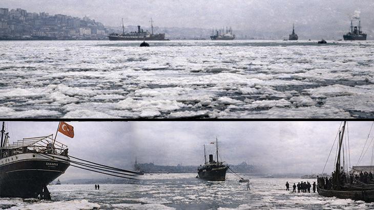 İstanbul'un Tarihine Damga Vuran Buzlu Kışlar: Boğaz Dondu, Hayat Durdu