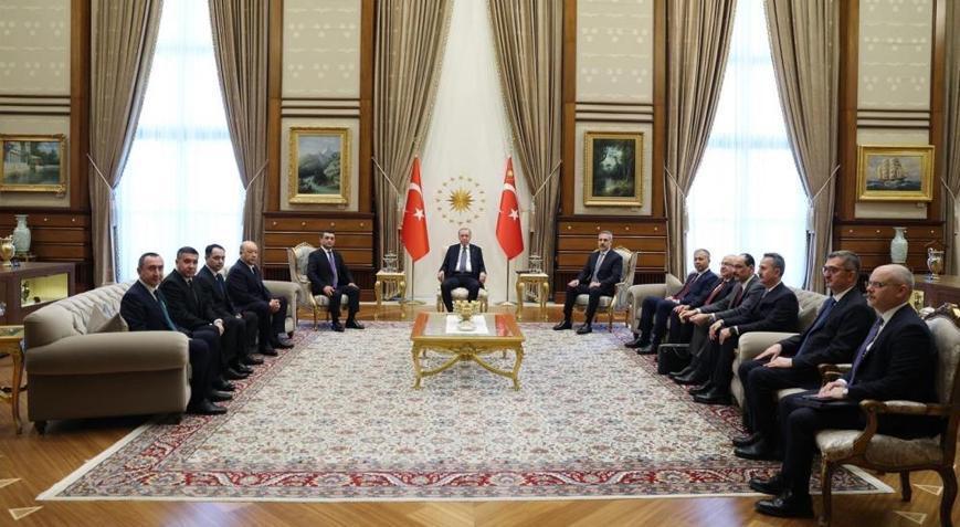Cumhurbaşkanı Erdoğan, Kilit Öneme Sahip Özbekistan Heyetini Ağırladı