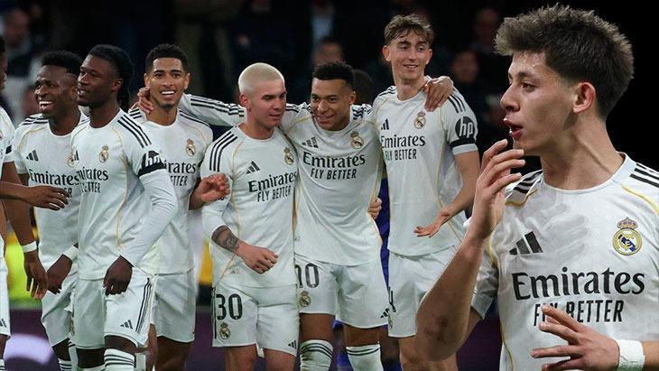 Real Madrid'den Farklı Galibiyet: Arda Güler Sahne Aldı