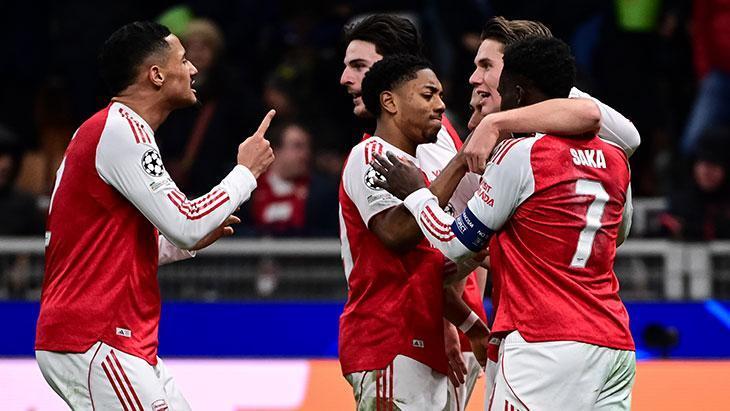Arsenal, San Siro'da Fark Yarattı: Şampiyonlar Ligi'nde Liderlik Yolunda Önemli Adım