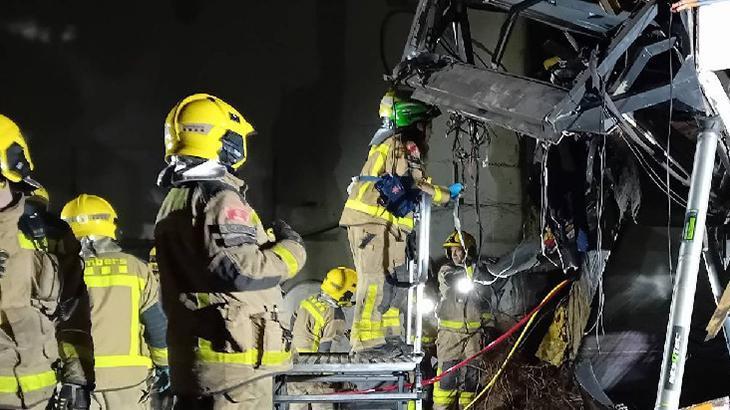 İspanya'da Tren Kazaları Can Aldı, 21 Yaralı