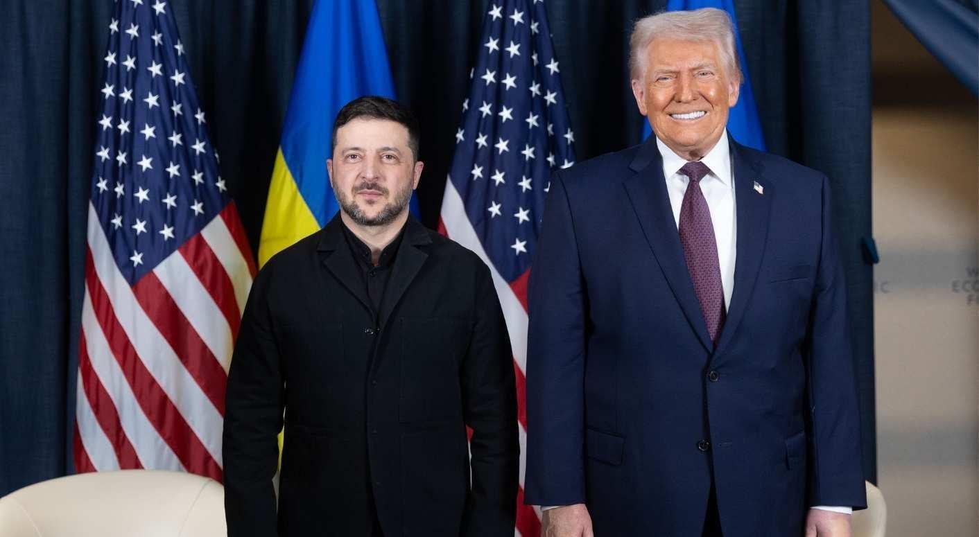 Zelenskiy ve Trump, Davos'ta Buluştu: Ukrayna'ya Ek Füze Desteği Talebi Gündemde