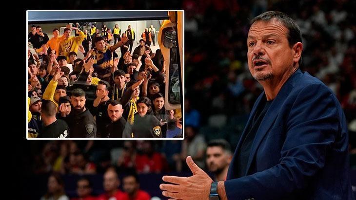Ergin Ataman'a İsrail'de Tepki: Taraftarlardan Küfürlü Tezahüratlar