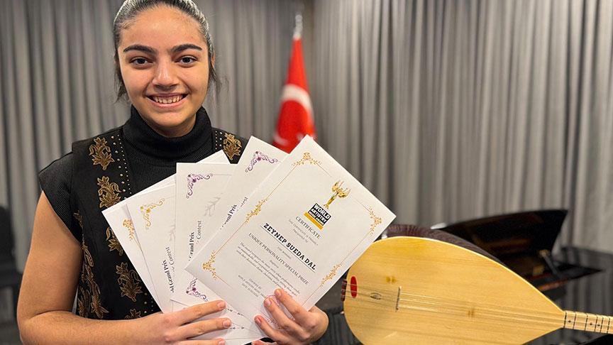 Genç Yetenek Zeynep Sueda Dal, Uluslararası Müzik Yarışmalarında 9 Ödül Birden Topladı