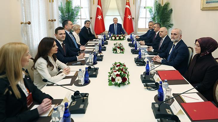 Cumhurbaşkanı Erdoğan, Balkan Ülkeleri Temsilcileriyle İstanbul'da Buluştu