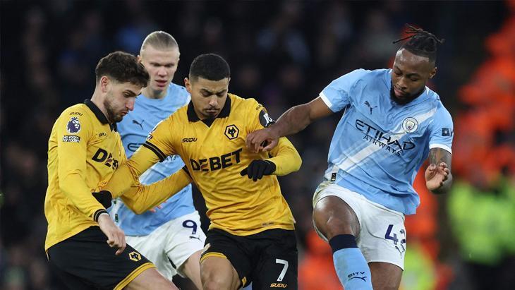 Manchester City, Wolverhampton Karşısında Rahat Bir Galibiyet Aldı