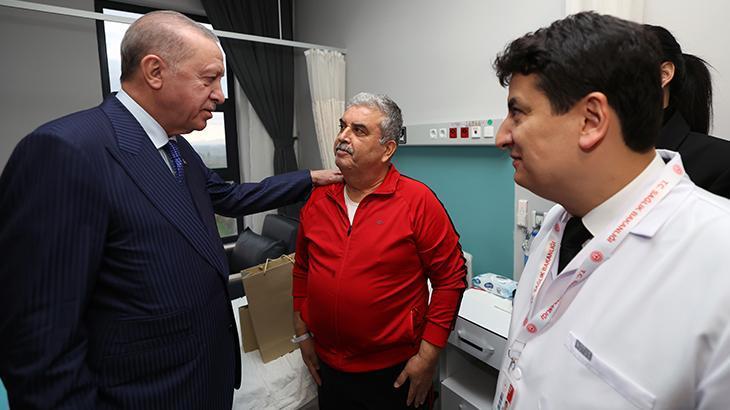 Cumhurbaşkanı Erdoğan Aydın Şehir Hastanesi'nde Hastaları Ziyaret Etti