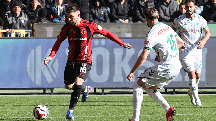 Gaziantep FK ve Konyaspor Puanları Paylaştı: Sahada Gol Var, Kazanan Yok