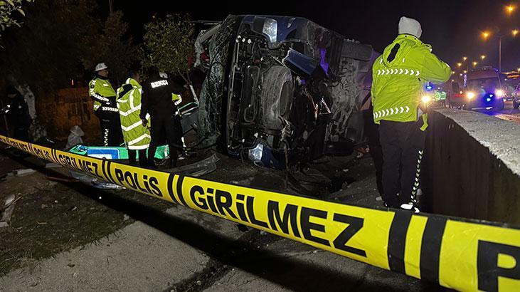 Adana'da Otobüs Devrildi: 8 Yaralı