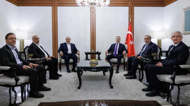Dışişleri Bakanı Fidan, Hamas Temsilcileriyle Gazze Barış Planı ve Bölgesel Gelişmeleri Masaya Yatırdı