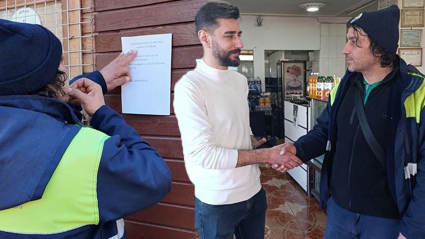Temizlik İşçisinin Dürüstlüğü Binlerce Liralık Telefonu Sahibine Kavuşturdu