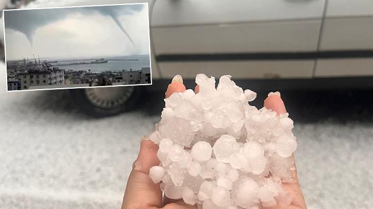 Aynı Gün İçinde Hem Hortum Hem de Şiddetli Dolu: Olağanüstü Hava Olayları Yaşandı