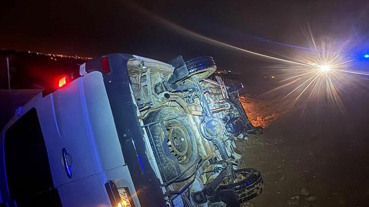 Erdemli'de İşçi Servisi Uçuruma Yuvarlandı: 13 Yaralı