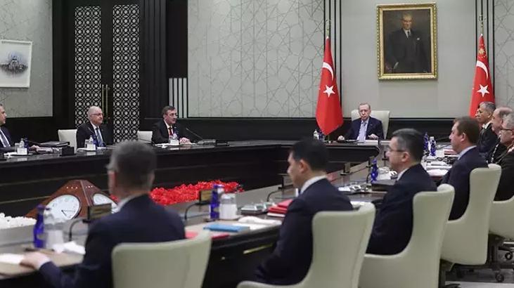 Milli Güvenlik Kurulu Toplantısı Cumhurbaşkanı Erdoğan Başkanlığında Tamamlandı
