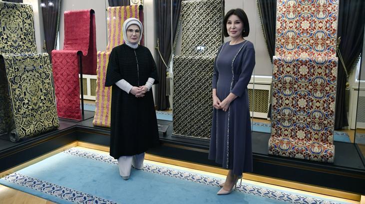 Emine Erdoğan ve Ziroat Mirziyoyeva'dan Kültürel İşbirliği Vurgusu