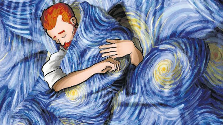 Van Gogh'un Ruhunu Çizgi Roman Tadında Yeniden Yorumlayan Sanatçı