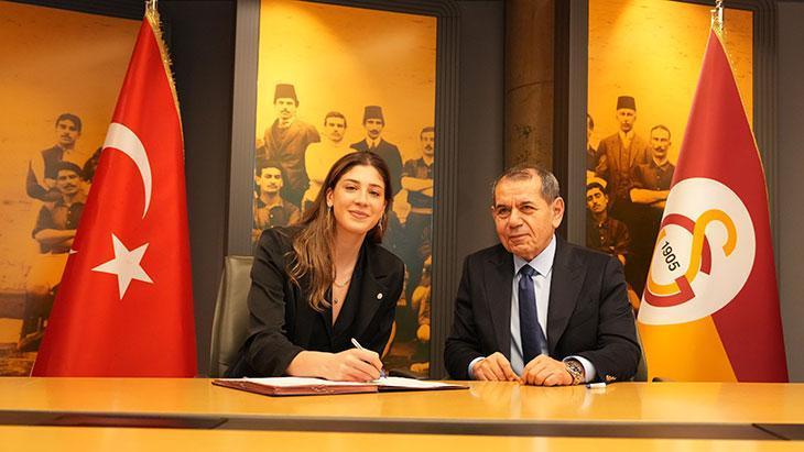 Galatasaray Voleybol Takımı Kaptanı İlkin Aydın ile Yeni Sözleşme İmzaladı