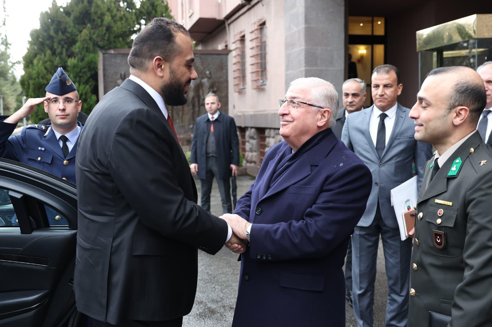Milli Savunma Bakanı Güler, Libya Savunma Bakan Vekili Tümgeneral Zubi'yi Ankara'da Ağırladı