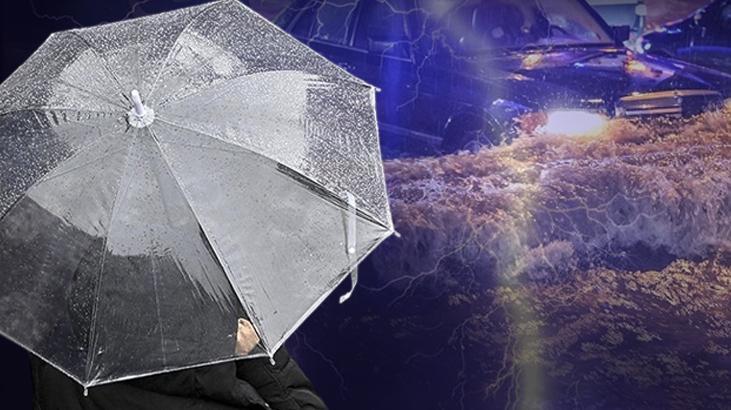 Meteoroloji'den 18 İle Sarı Kodlu Uyarı: Hafta Sonu Kuvvetli Yağış ve Fırtına Bekleniyor