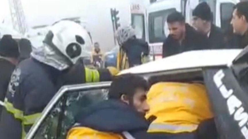 Gaziantep'te Korkunç Zincirleme Kaza: Bir Can Kaybı, Çok Sayıda Yaralı