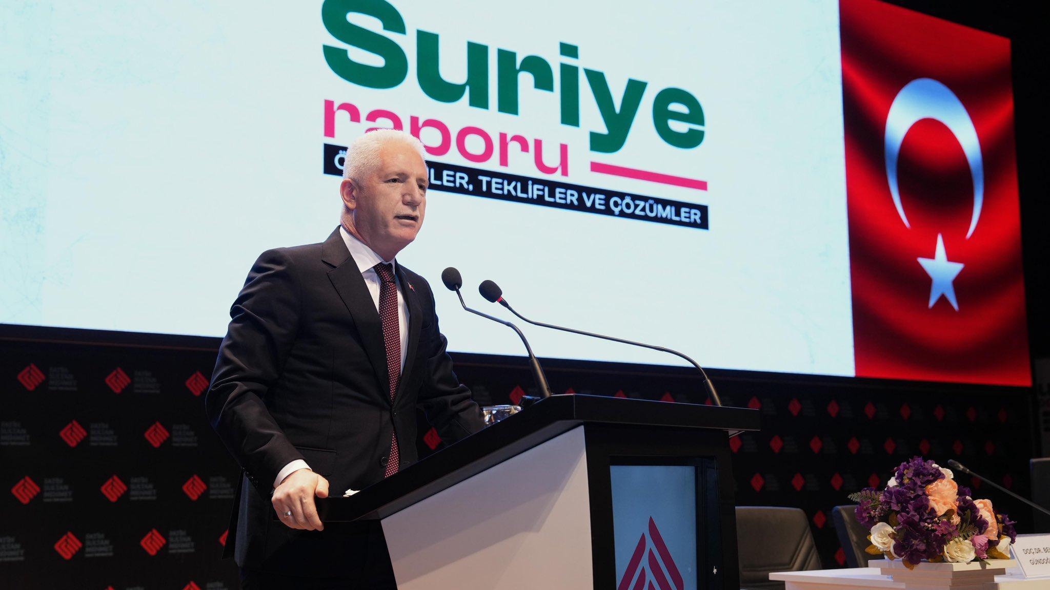 Suriye'nin Geleceğine Yönelik Kapsamlı Rapor Kamuoyuyla Buluştu