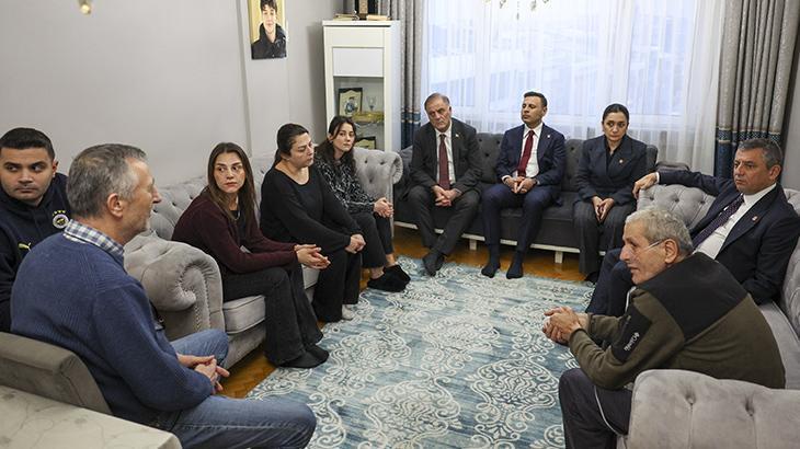 CHP Lideri Özel, Hayatını Kaybeden Atlas Çağlayan'ın Ailesine Başsağlığı Diledi