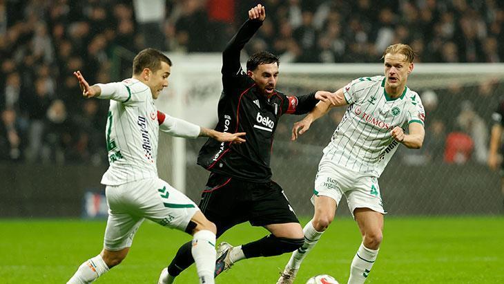 Beşiktaş, Geri Düştüğü Maçta Konyaspor'u Devirdi: 2-1