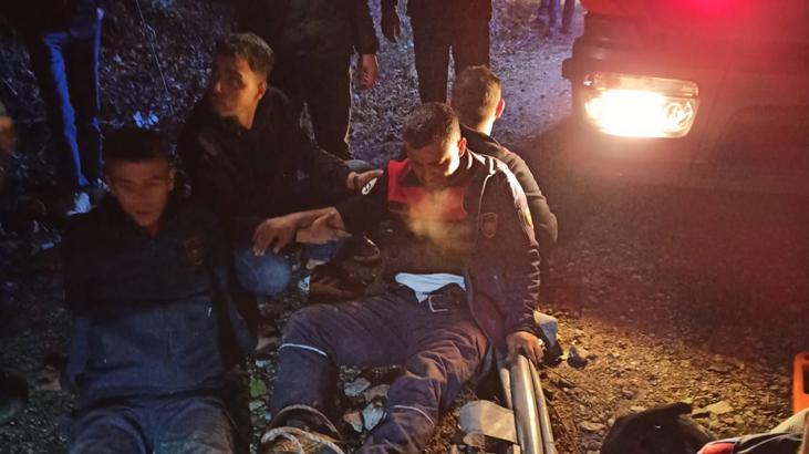 Hatay'da Nefes Kesen Kurtarma: Kepçe Operatörü Uçurumdan Yuvarlanmaktan Son Anda Kurtuldu