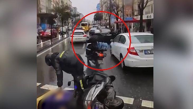Şişli'de Tehlikeli Sürüşe Ağır Cezalar: Motosiklet Sürücüsüne 28 Bin Lira Para Cezası ve Ehliyetine El Konuldu