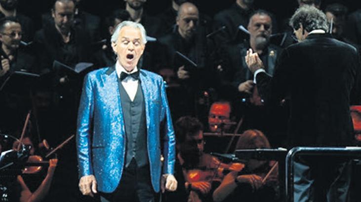 Andrea Bocelli, Sahne Hayatının 30. Yılını İstanbul'da Görkemli Bir Konserle Kutluyor