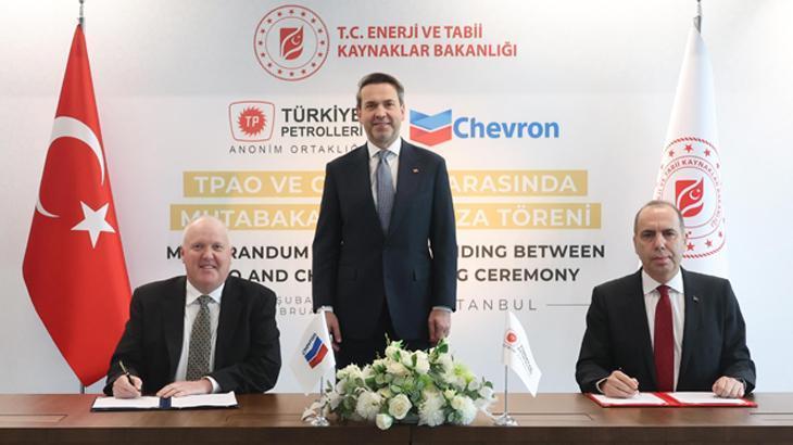 Türkiye Petrolleri ve Chevron Enerji Alanında Güçlerini Birleştirdi