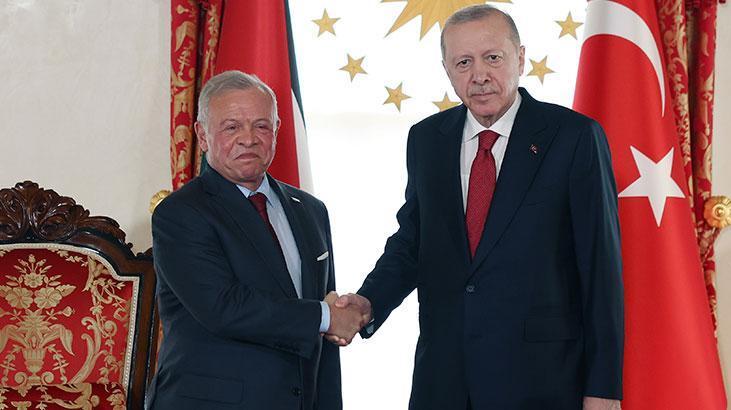Erdoğan ve Ürdün Kralı Abdullah'tan Stratejik Görüşme