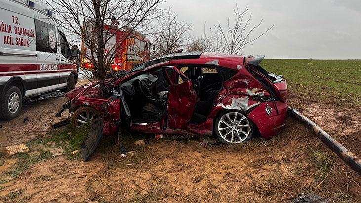 Mardin'de Ağır Hasara Yol Açan Trafik Kazası: Bir Can Kaybı, Dört Yaralı