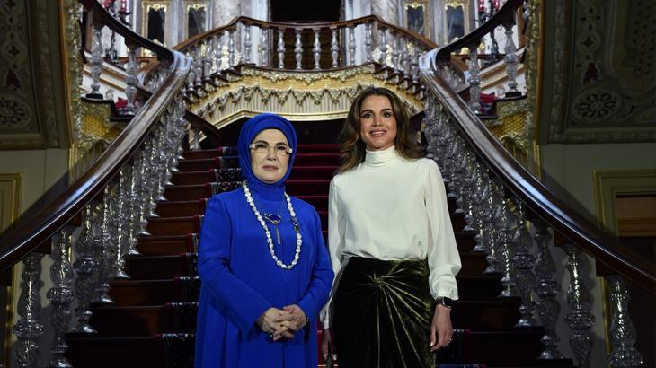 Emine Erdoğan ve Ürdün Kraliçesi Rania'dan Kültürel Mirasa Ortak Bakış