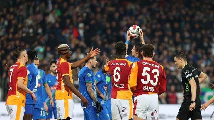Rizespor-Galatasaray Maçında Tartışmalı VAR Kararı: Sowe'un Golü İptal Edildi